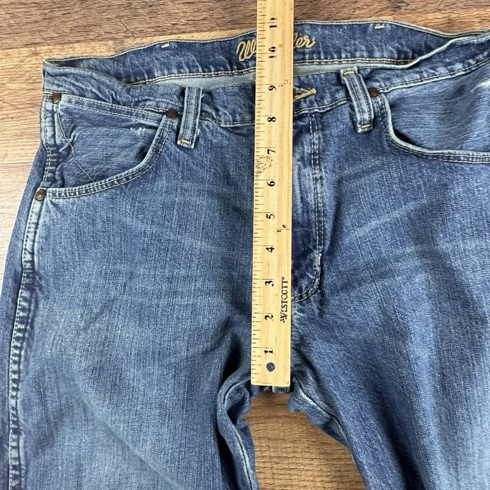 Wrangler Vtg Jeans Mens 30x32 Blue Denim Cowboy Cut Boot Western 77MWZWO